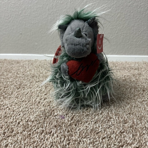 Aurora Valentines Fuzzy Hair Love Dragon‎ Dario NWT - Picture 1 of 7